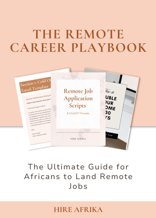 The Remote Career Playbook